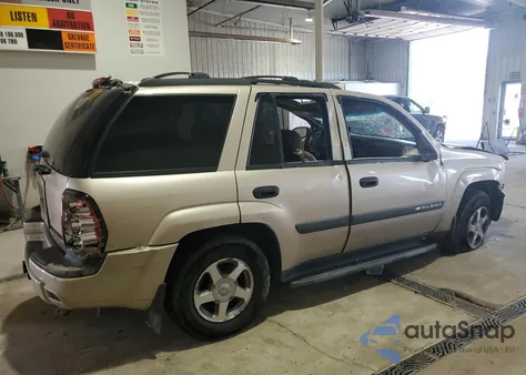 2004 Chevrolet Trailblazer Ls из США, поврежденный, VIN 1GNDT13S742302172